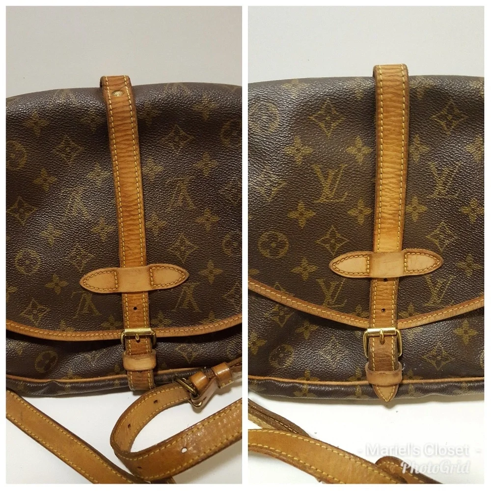 Authentic Louis Vuitton Saumur 30 - Picture 4 of 5
